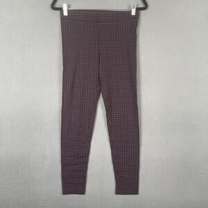 PINK Victoria's Secret Leggings Womens Medium Houndstooth Stretch Skinny Pants